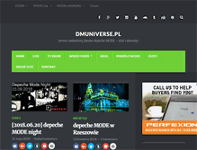 Tablet Screenshot of dmuniverse.pl